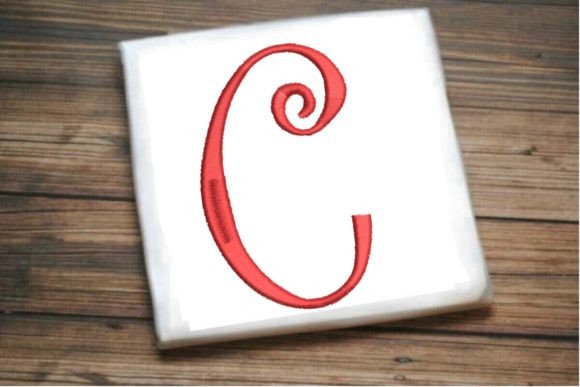 Beautiful Capital C Letter Monogram