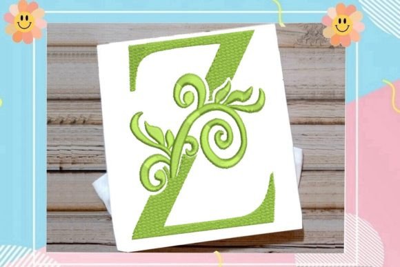 Beautiful Letter Z Monogram