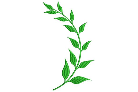 Branch of Leaves: Elegant & Playful Embroidery for Meaningful Gifts